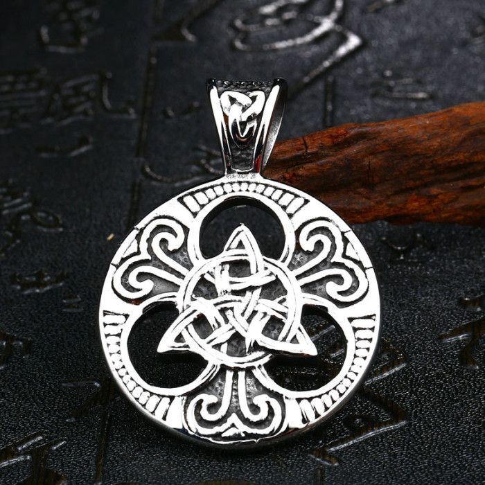 Wholesale Stainless Steel Vintage Viking Celtic Knot Pendant