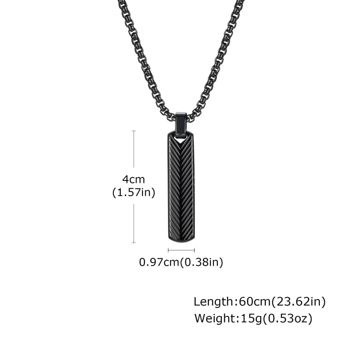 Wholesale Stainless Steel Bar Pendant