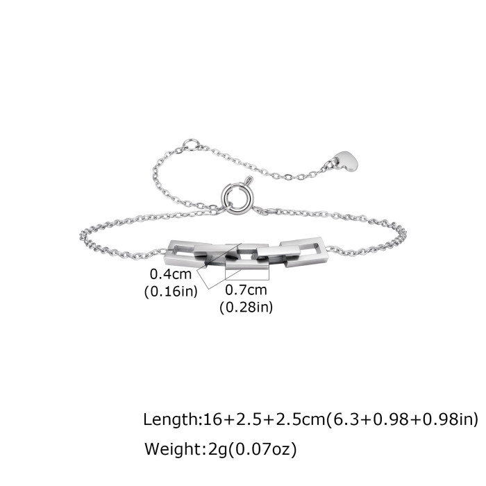 Wholesale Stainless Steel Women Necklace Bracelet Set