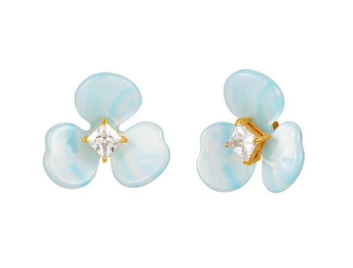 Wholesale Stainless Steel Resin Earrings