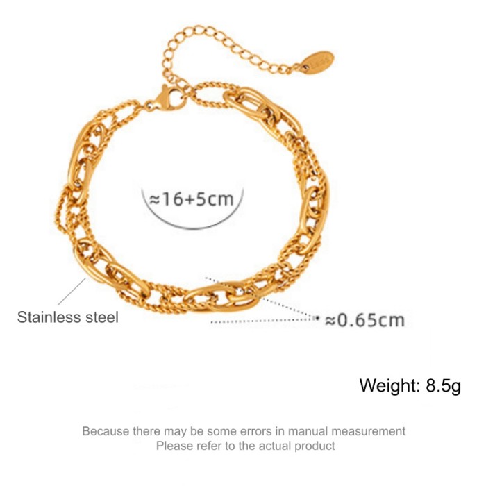 Wholesale Stainless Steel Stack Necklace