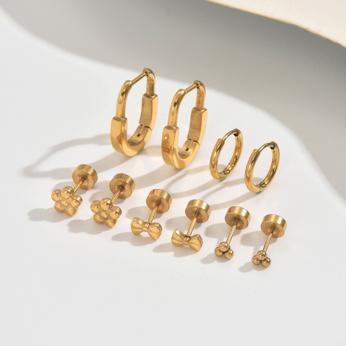 Wholesale Stainless Steel Ear Stacking Set