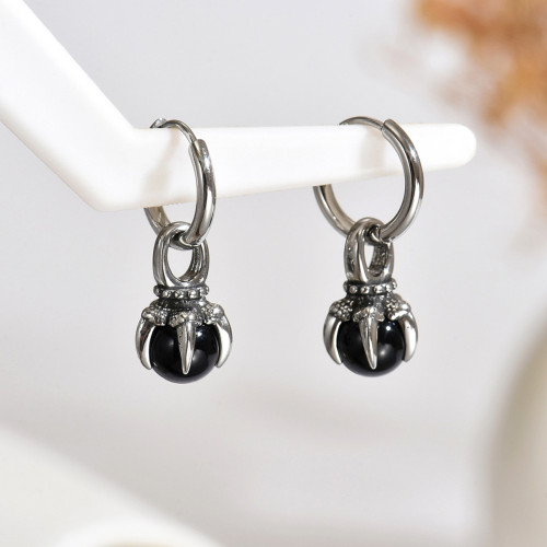 Wholesale Stainless Steel Dragon Claw Earrings