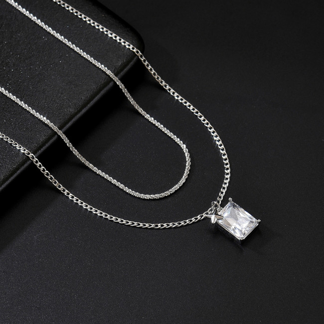 Wholesale Stainless Steel Layered Necklace