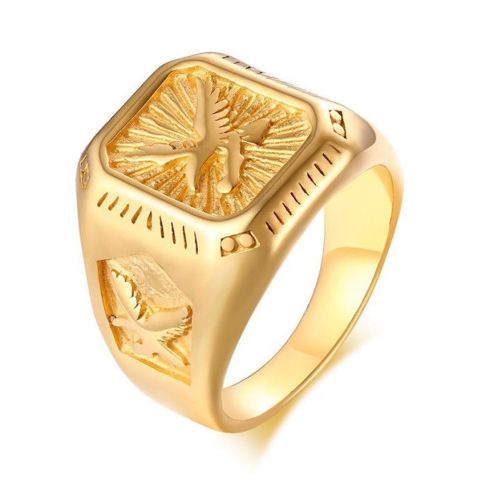 Wholesale Stainless Steel Fashion Eagle Ring
