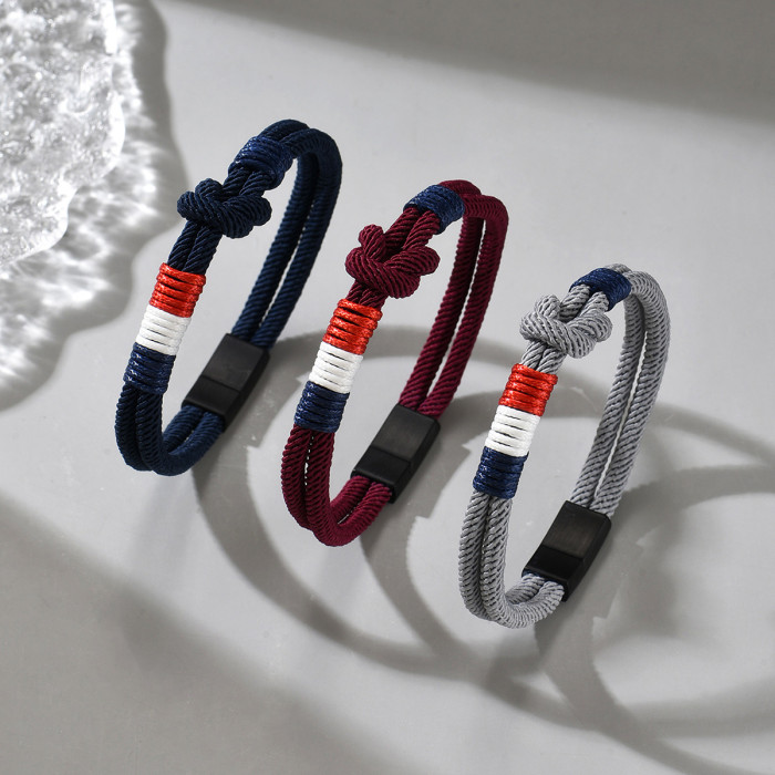 Wholesale Handmade Nautical Rope Bracelet