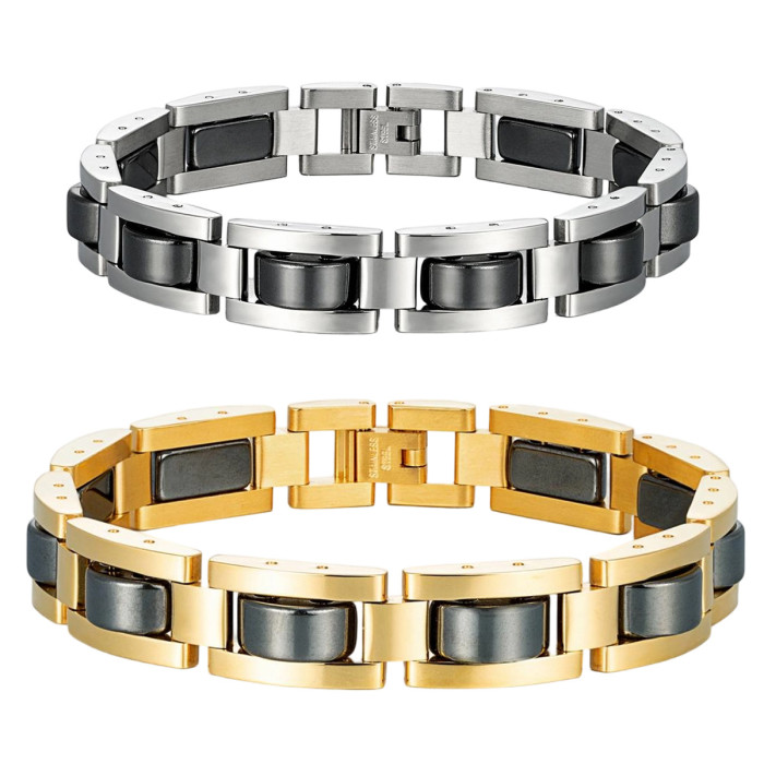 Wholesale Men's Masculine Tank Chain Bracelet