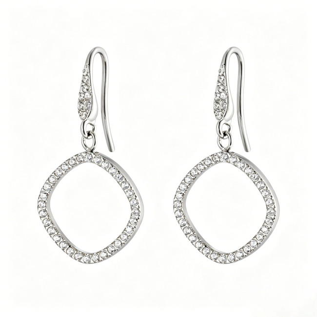 Wholesale Stainless Steel Geometric Drop Earrings