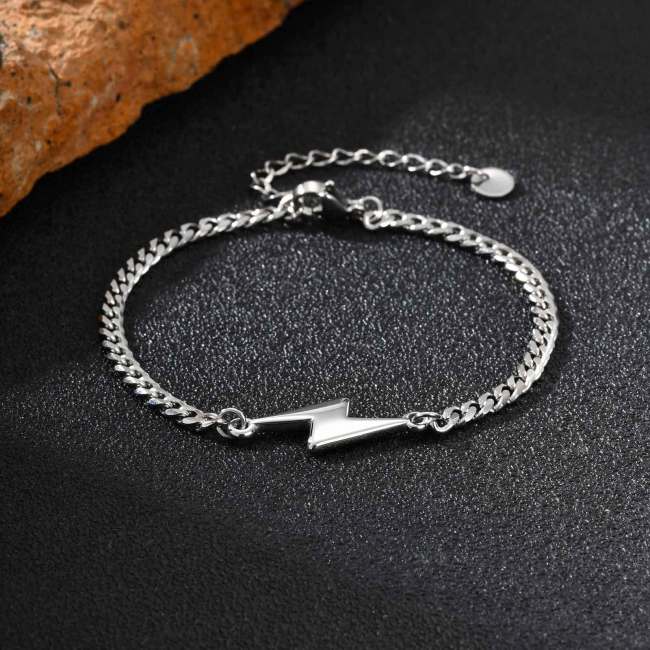 Wholesale Stainless Steel Lightning Bracelet