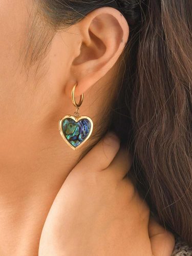Wholesale Stainless Steel Photo DIY Earrings