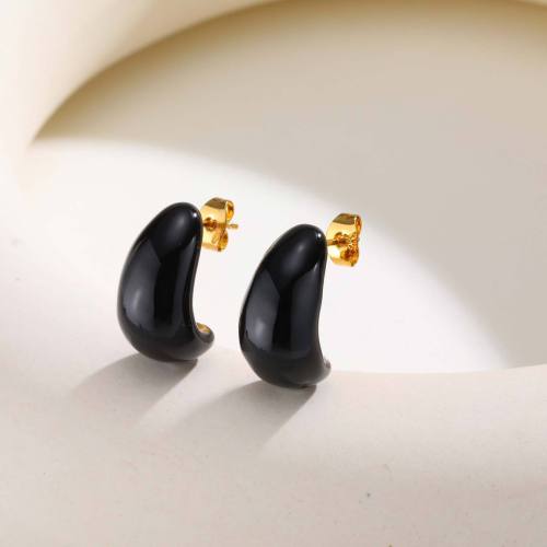 Wholesale Stainless Steel Colored Earrings
