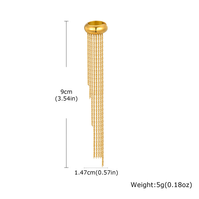 Wholesale Stainless Steel Tassel Ear Clips