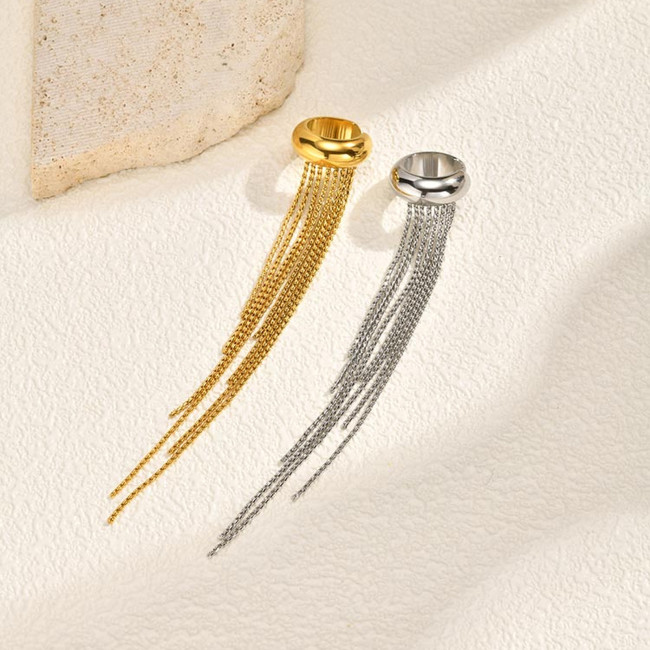 Wholesale Stainless Steel Tassel Ear Clips