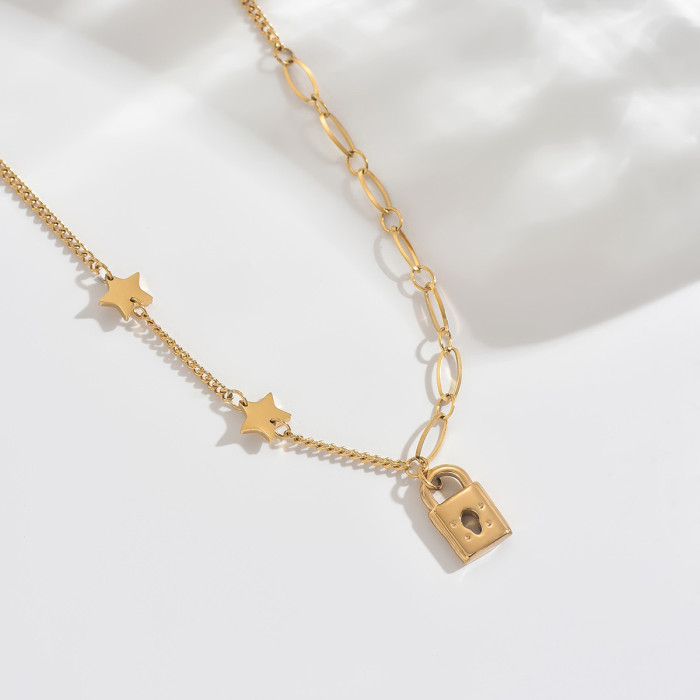 Wholesale Stainless Steel Minimalist Layering Necklace