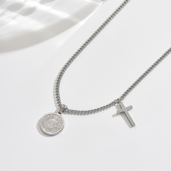 Wholesale Stainless Steel Silver Necklace Collection