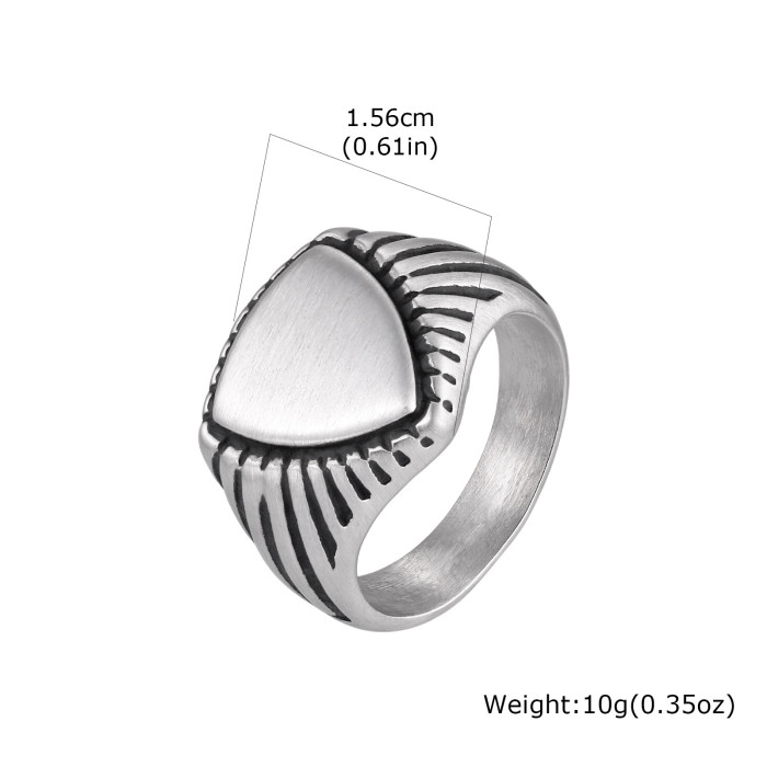 Wholesale Stainless Steel Guitar Pick Ring