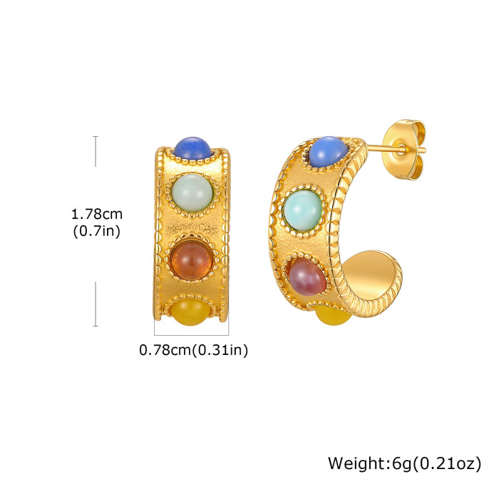 Wholesale Stainless Steel Multi-Stone Studs