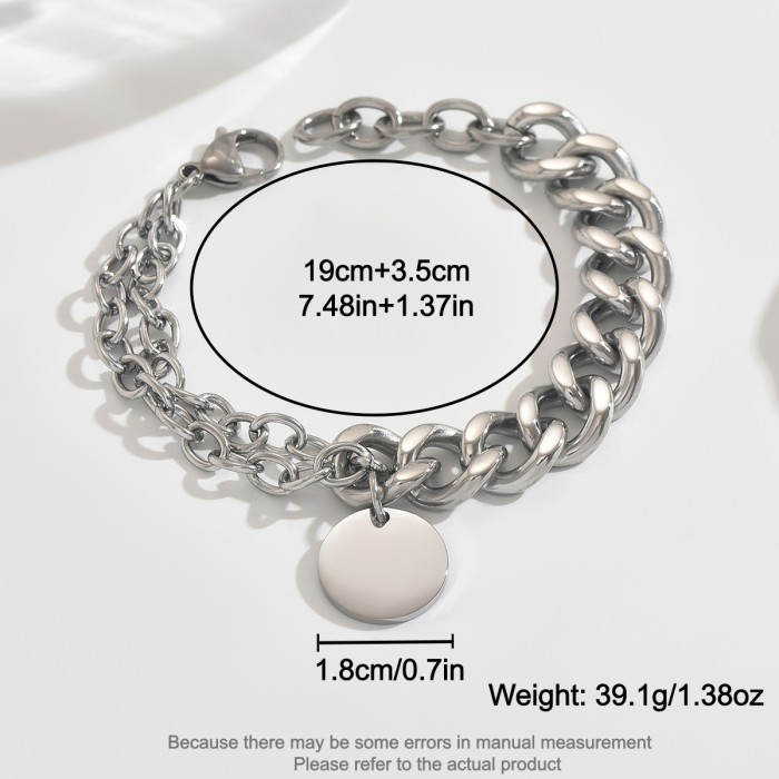 Wholesale Stainless Steel Multi-Layer Bracelet Set