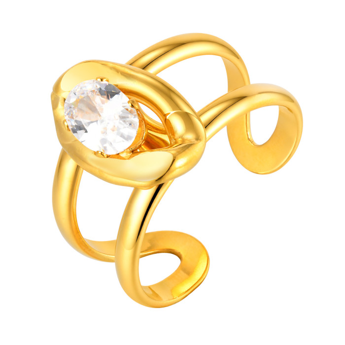 Wholesale Stainless Steel Abstract Ring