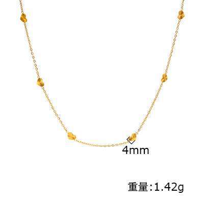 Wholesale Stainless Steel Textured Heart Jewelry Set