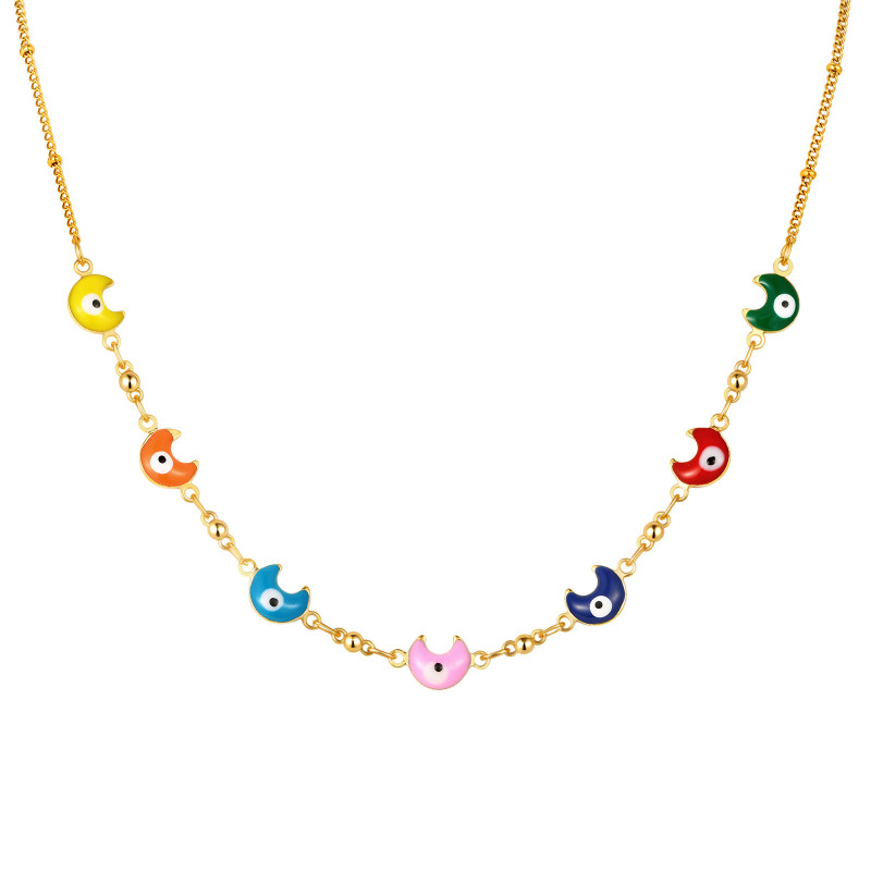 Wholesale Stainless Steel Evil Eye Jewelry Set