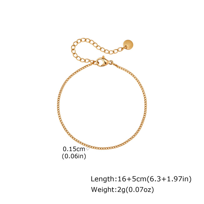 Wholesale Stainless Steel Clean Fit Bracelet