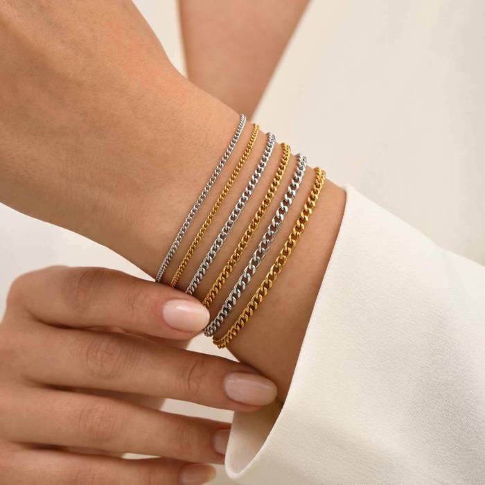 Wholesale Stainless Steel Clean Fit Bracelet