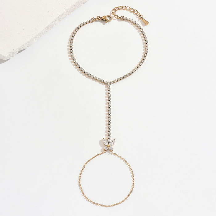 Wholesale Stainless Steel Tennis Chain Hand Harness