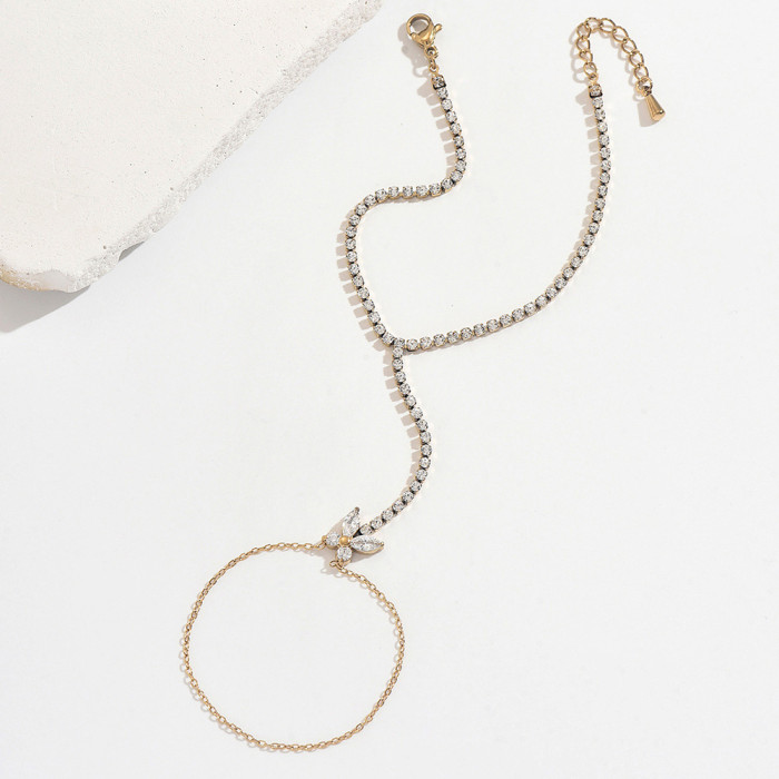 Wholesale Stainless Steel Tennis Chain Hand Harness