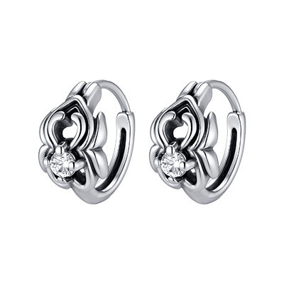 Wholesale Stainless Steel Filigree Huggies