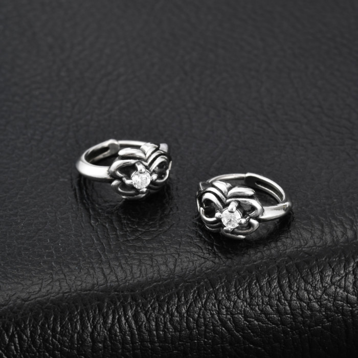 Wholesale Stainless Steel Filigree Huggies