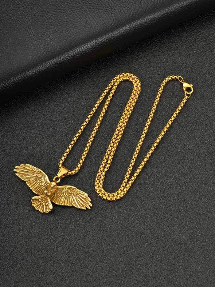 Wholesale Stainless Steel Eagle Necklaces