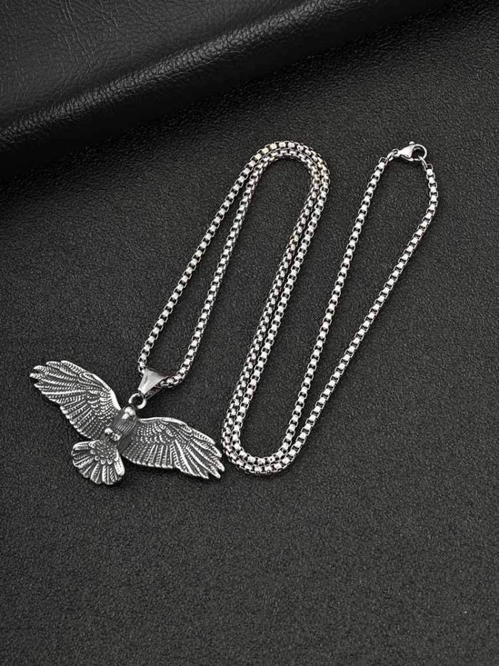 Wholesale Stainless Steel Eagle Necklaces