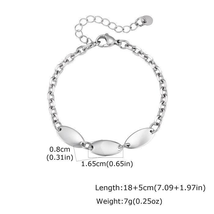 Wholesale Stainless Steel Multi-ID Bracelets