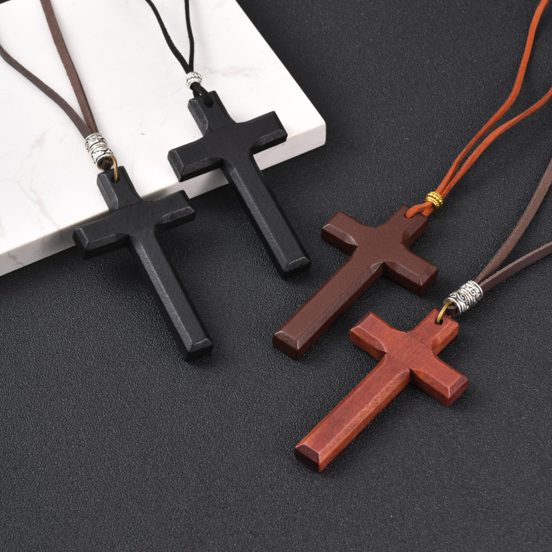 Wooden Cross Pendants Wholesale