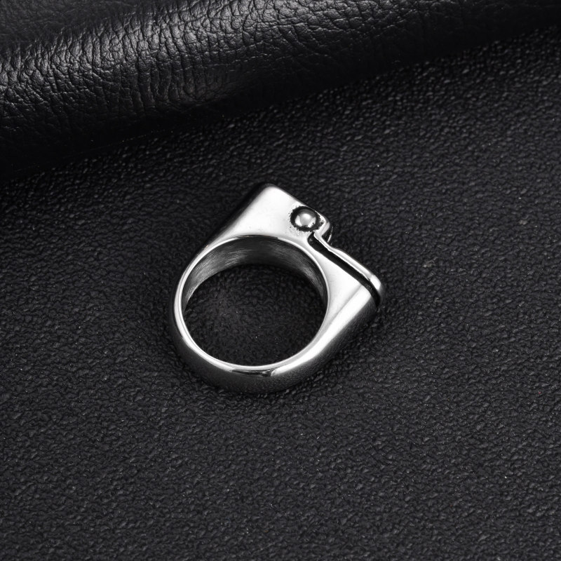 Wholesale Stainless Steel Mechanical Signet Rings