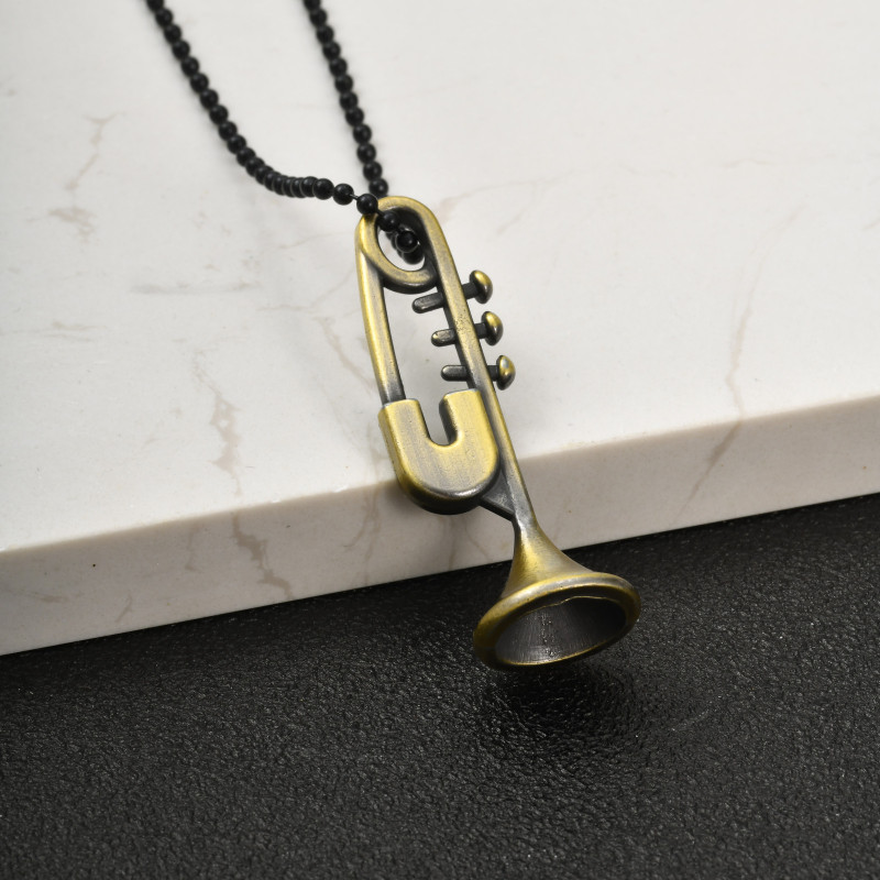 Wholesale Alloy Musical Instrument Necklaces