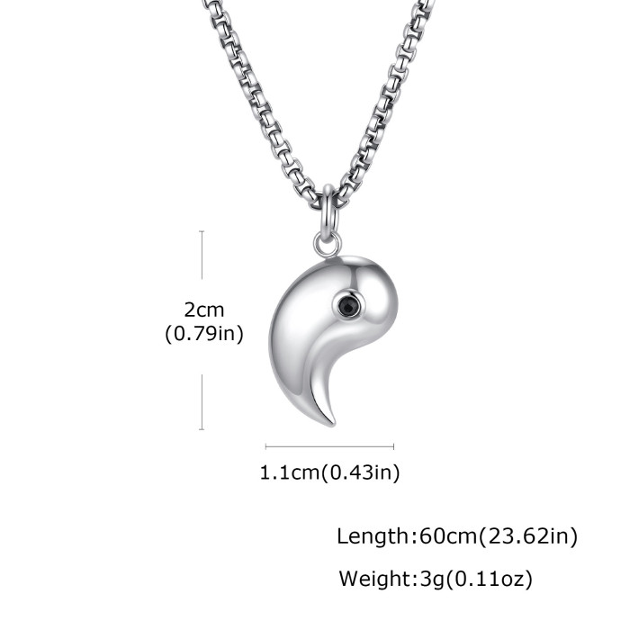 Wholesale Stainless Steel Yin Yang Jewelry Set