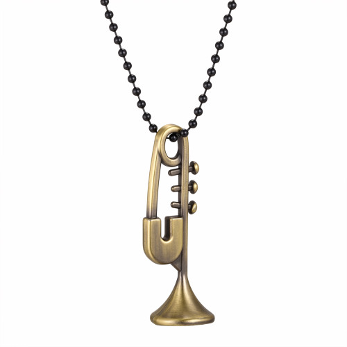 Wholesale Alloy Musical Instrument Necklaces