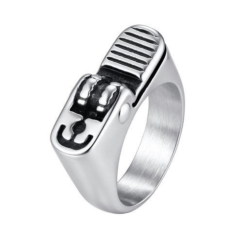 Wholesale Stainless Steel Mechanical Signet Rings