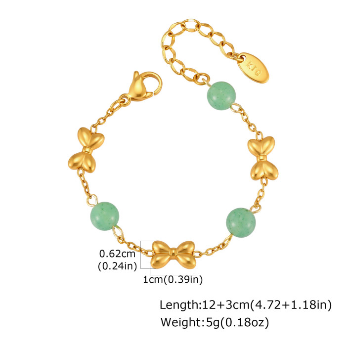 Wholesale Stainless Steel Ribbon Zirconia Bracelet