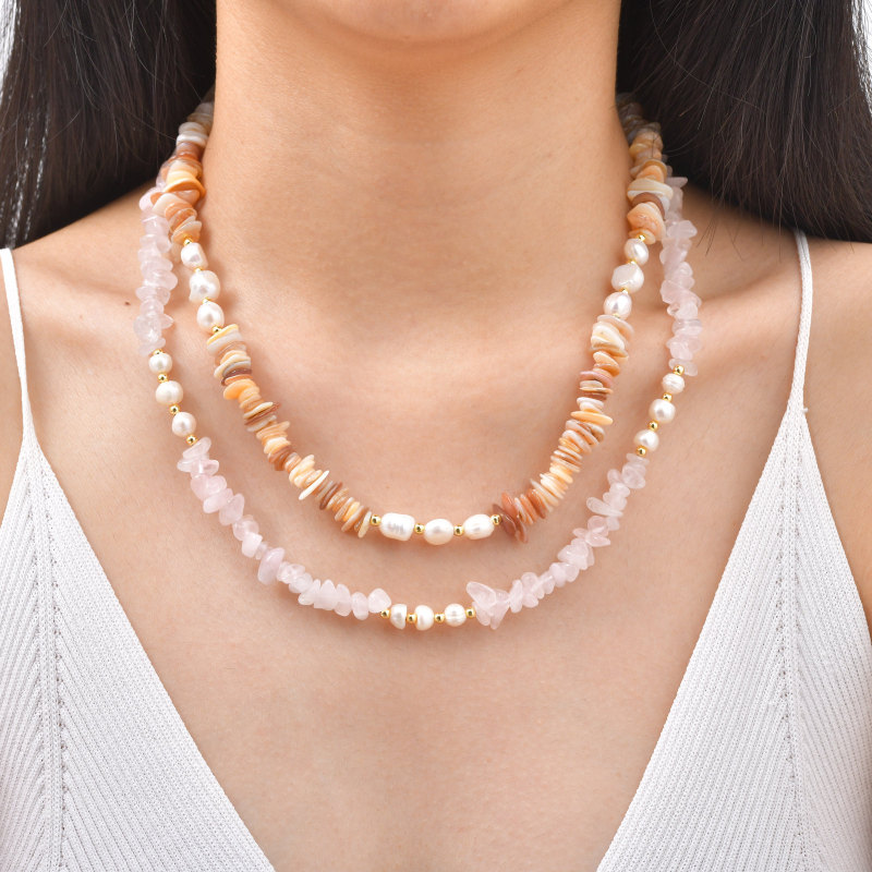 Wholesale Premium Multi-Gemstone Chip Necklaces