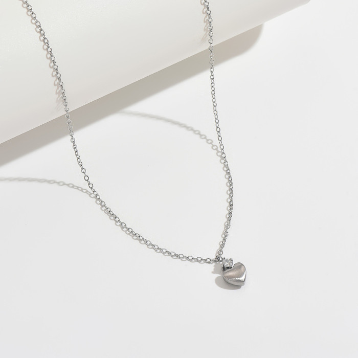 Wholesale Premium Stainless Steel Heart Pendants