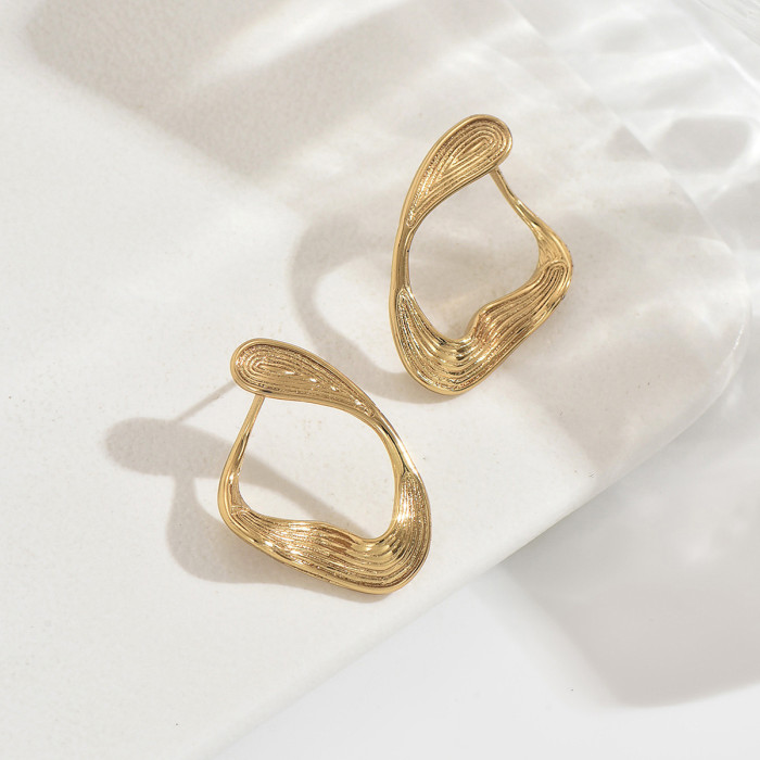 Wholesale Premium Stainless Steel Abstract Hoops