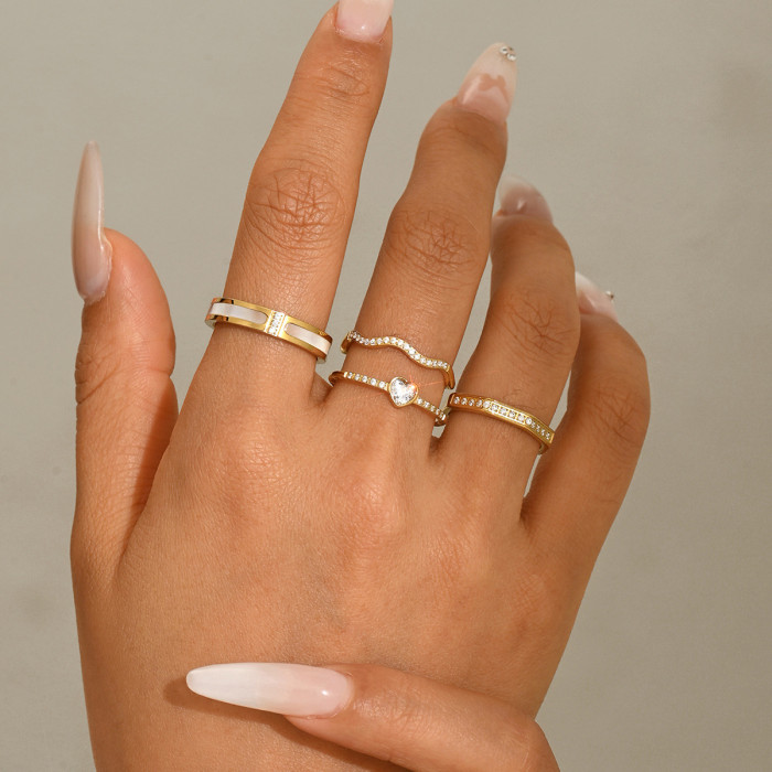 Wholesale Premium Stainless Steel Ring Set