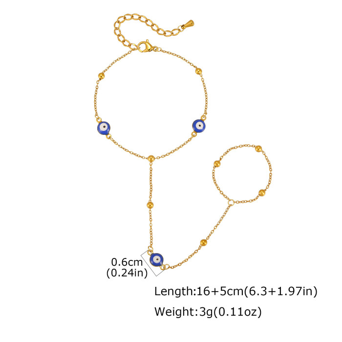 Wholesale 18K Gold Plated Stainless Steel Summer Beach Bracelets