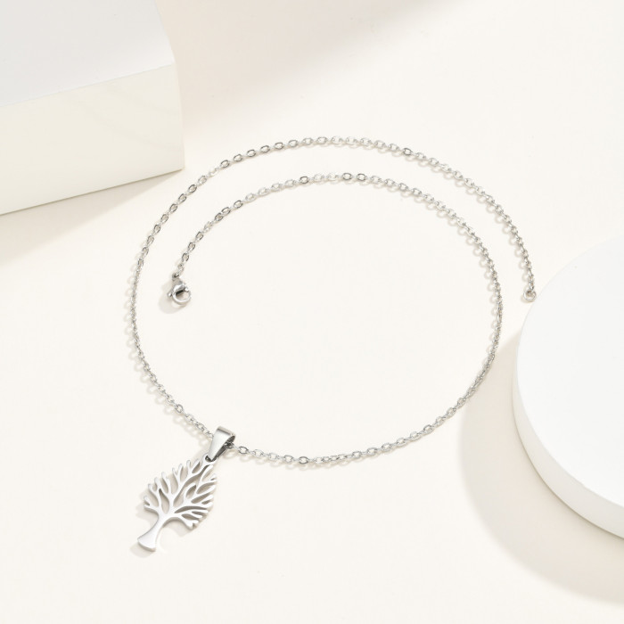 Wholesale Stainless Steel Tree of Life Pendant Necklace