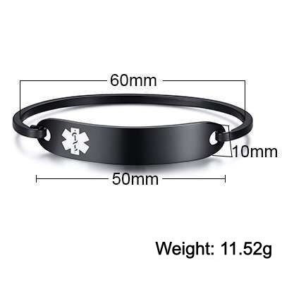 Wholesale Stainless Steel Medical Bangle