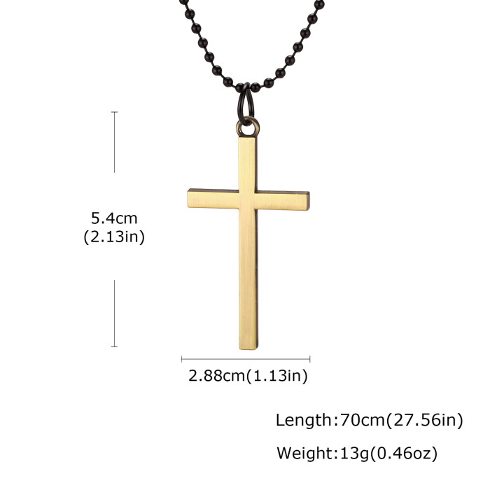 Wholesale Alloy Cross Necklace