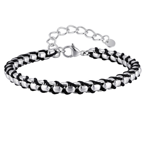 Wholesale Stainless Steel Chain-Weave Bracelet